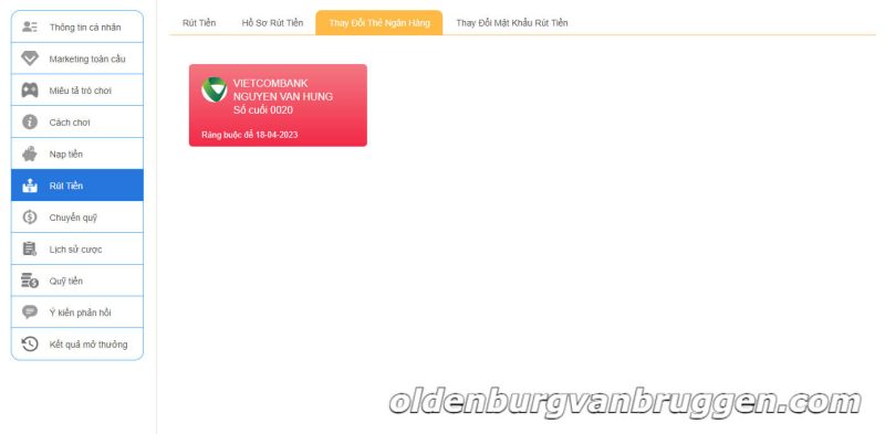 Chuyển khoản ngân hàng tiền về ví trong giây lát